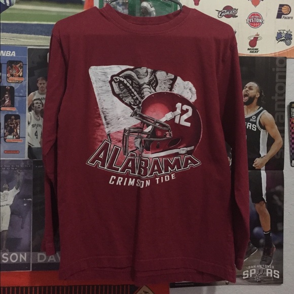 Vintage Alabama Crimson Tide Football Long Sleeve - Picture 1 of 3